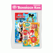 MICKEY MOUSE ระบายสีและเกมแสนสนุก FUN STARTS HERE + ชุดเครื่องครัว